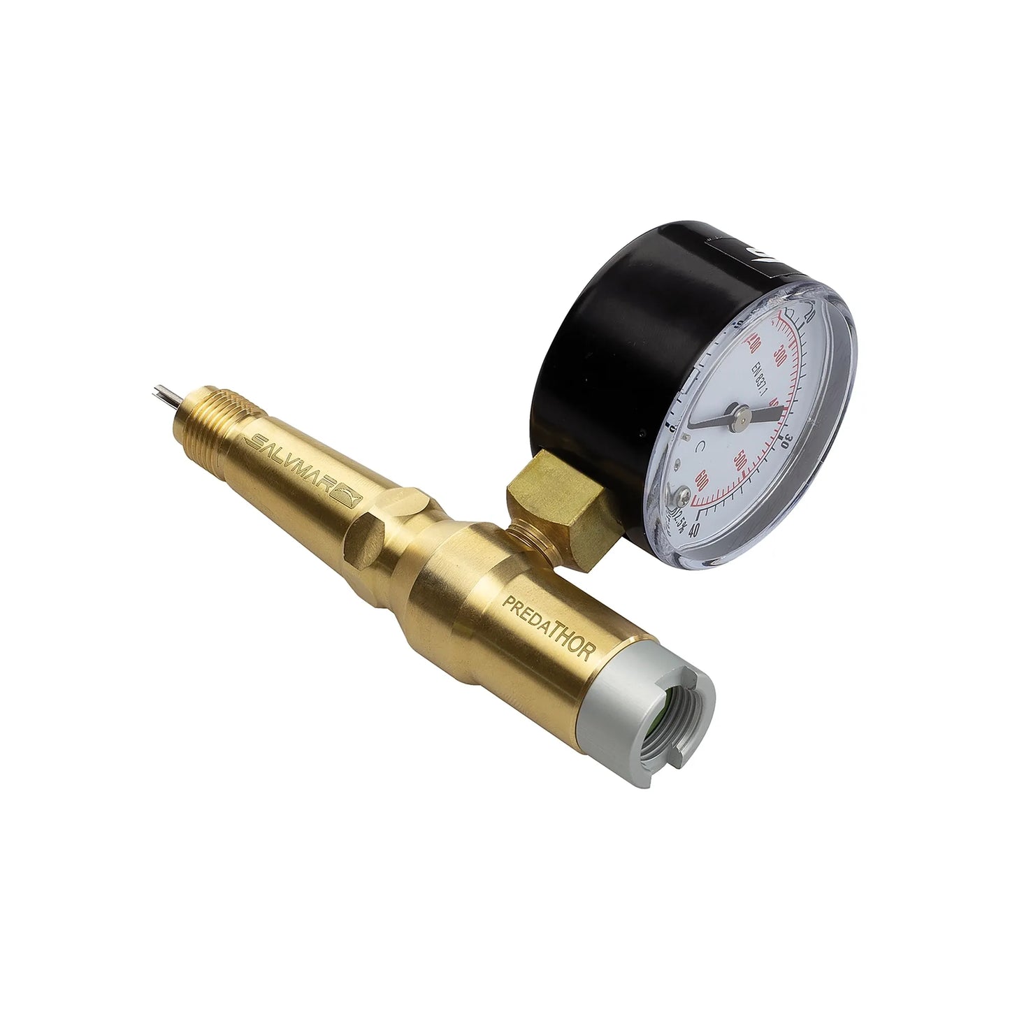 MANOMETRO SALVIMAR CON VALVOLA DI RICARICA INTEGRATA (PREDATHOR)