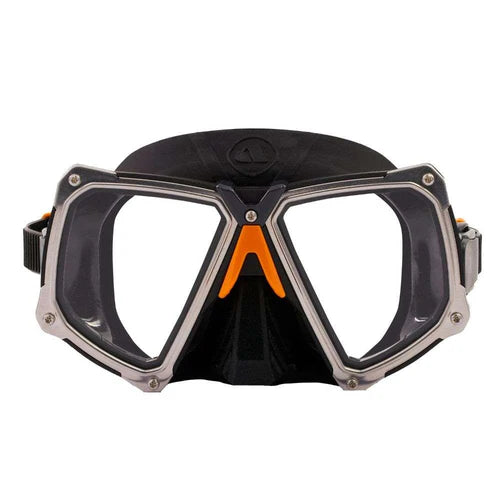 MASCHERA APEKS VX2 - NERO/ARANCIONE - ZIP BOX