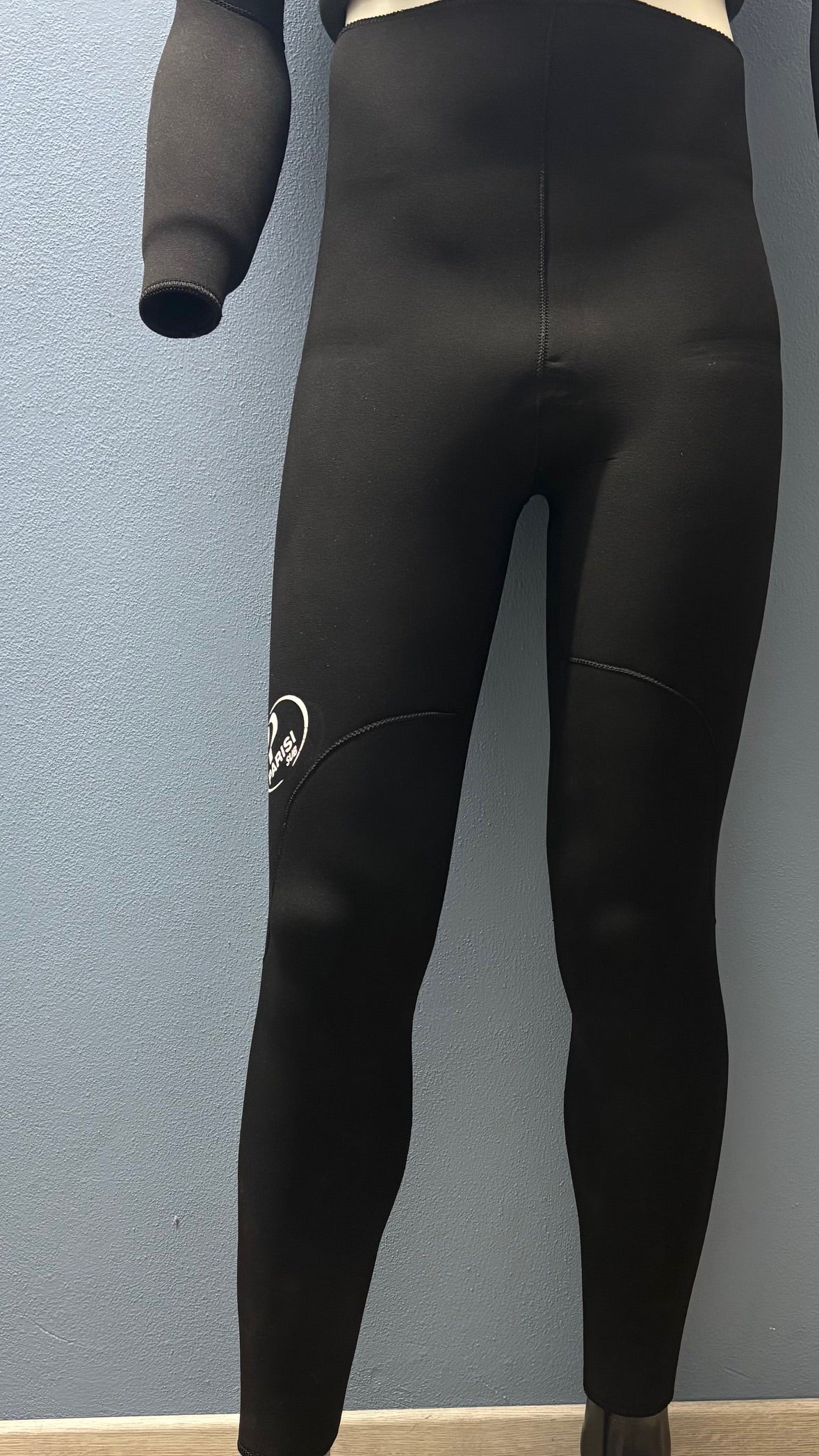 PANTALONE "PARISI" SPACCATO FODERATO VITA ALTA PER APNEA O PESCA