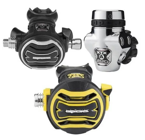 SET APEKS EROGATORE DIN XTX200 I + II STADIO + OCTOPUS XTX 40