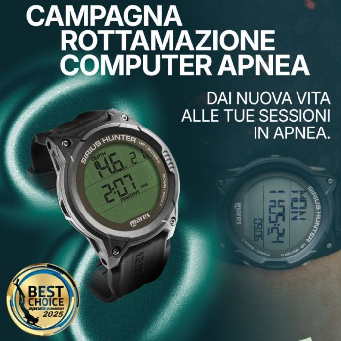 COMPUTER MARES APNEA SIRIUS HUNTER