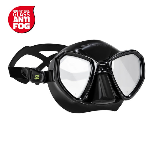 MASCHERA SALVIMAR MORPHEUS NERA ANTI FOG - PAPER BOX