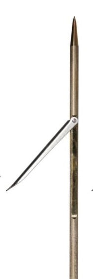 ASTA TAHITIANA SIGALSUB EVOLUTION DIA. 7,00 MM CON PERNI BASSI MONOALETTA - CM 145  SENZA CONO