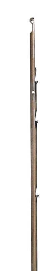 ASTA TAHITIANA SIGALSUB EVOLUTION DIA. 7,00 MM CON PERNI BASSI MONOALETTA - CM 145  SENZA CONO