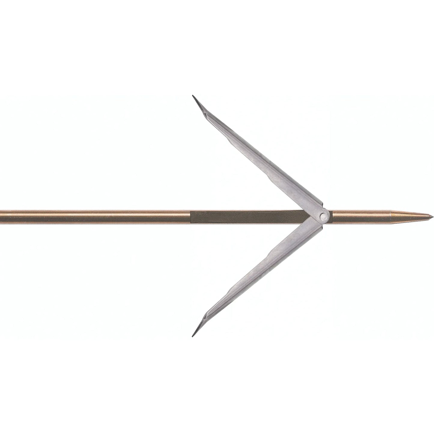 ASTA SALVIMAR PNEUMATICO TAHITIANA  INOX 174 PH DIA. 7 MM DOPPIA ALETTA