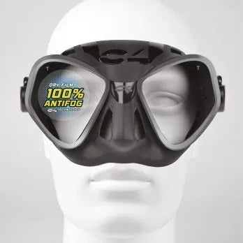 MASCHERA C4 CONDOR NERA - PAPER BOX