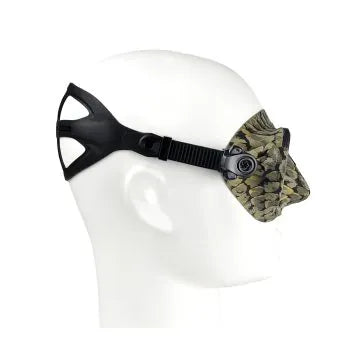 MASCHERA C4 CONDOR CAMU SNAKE ORO - ZIP BOX