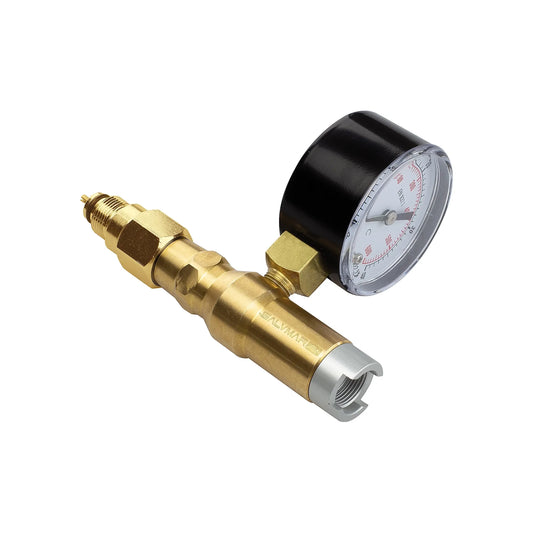 MANOMETRO SALVIMAR CON VALVOLA DI RICARICA INTEGRATA per i fucili pneumatici Cyrano, Sten o SL