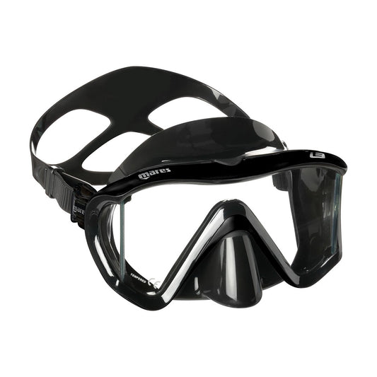 MASCHERA MARES i3 NERA - PLASTIC BOX