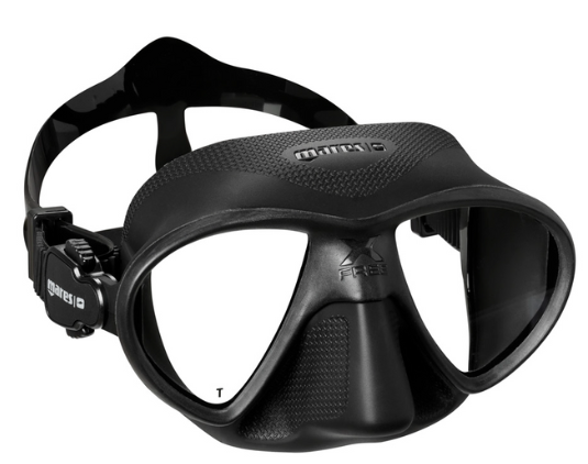 MASCHERA MARES X-FREE APNEA NERA - PLASTIC BOX