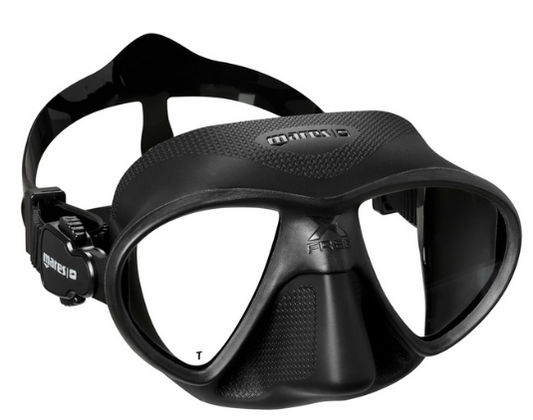 MASCHERA MARES X-FREE APNEA NERA - PLASTIC BOX
