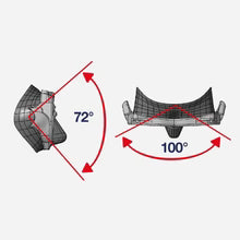 MASCHERA APEKS VX1  LENTI PURE CLEAR - NERO/BIANCO - ZIP BOX