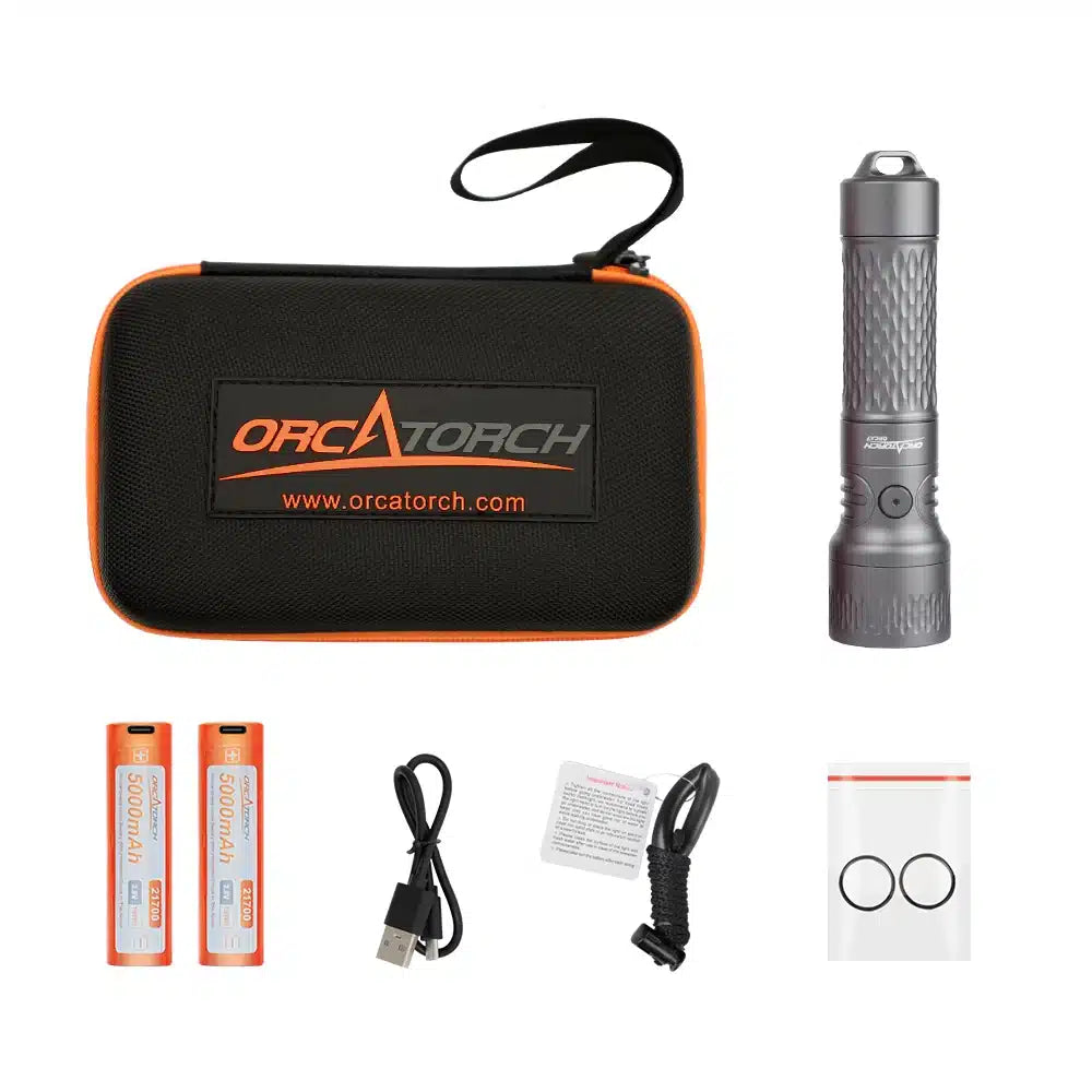 TORCIA ORCA ORC7  3.000 LM - Graphite Grey