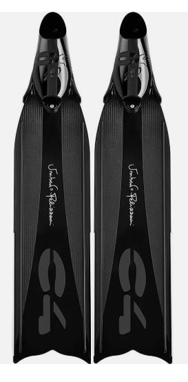 PINNE C4 UMBERTO PELIZZARI Soft / Medium nere COMPLETTO CON SCARPA