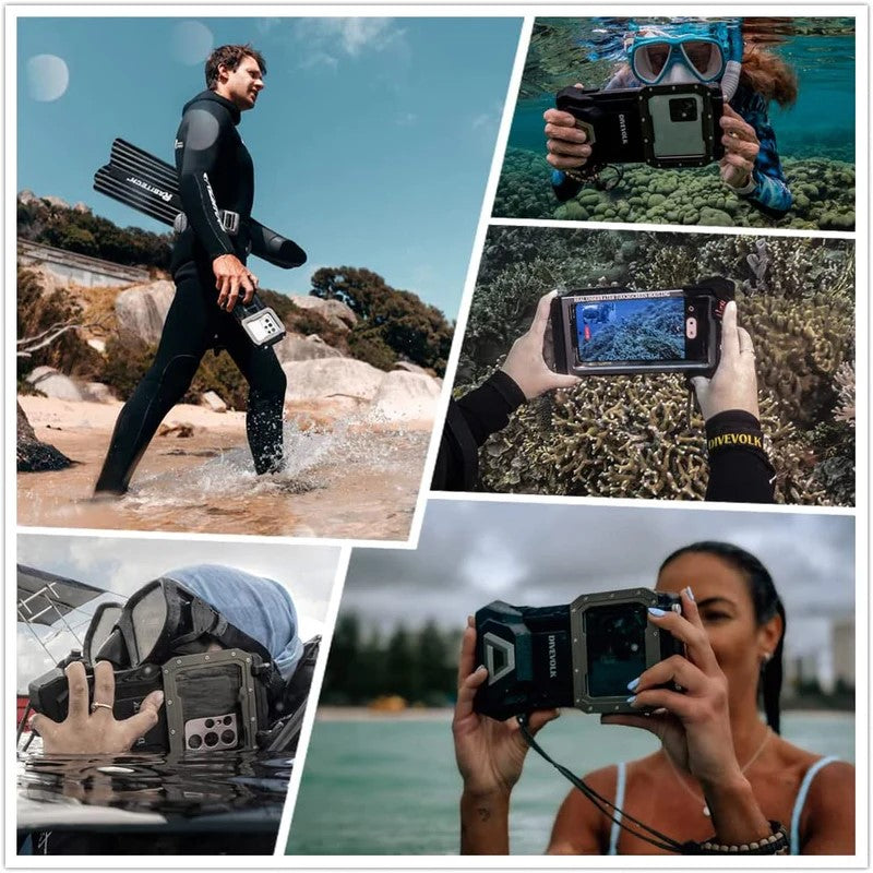 SEA TOUCH 4 MAX PLUS BEST DIVERS CUSTODIA CON ADATTATORE