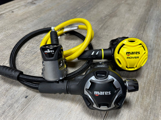 SET MARES I° STATIO 15X DIN + II° STADIO DUAL ADJ + OCTOPUS ROVER CON FRUSTE