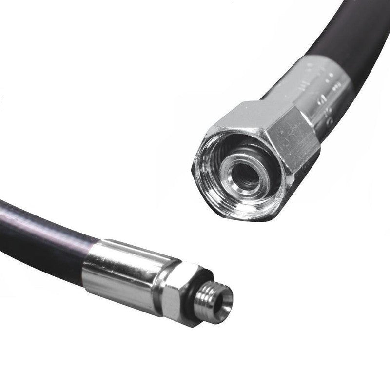 FRUSTA EROGATORE IN TERMOGOMMA NERA 55 cm / 80 cm / 100 cm / 210 cm