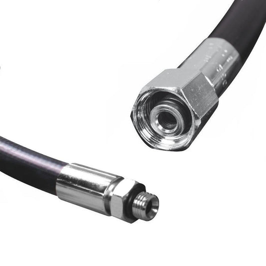 FRUSTA EROGATORE IN TERMOGOMMA NERA 55 cm / 80 cm / 100 cm / 210 cm