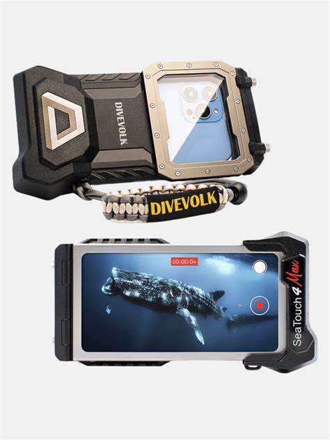 SEA TOUCH 4 MAX PLUS BEST DIVERS CUSTODIA CON ADATTATORE